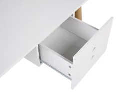 New Biurko FENESTRA Jasny brąz/ biały 120 cm 50 cm Dzieci Wszystkie Biurka|Biurka Domowe