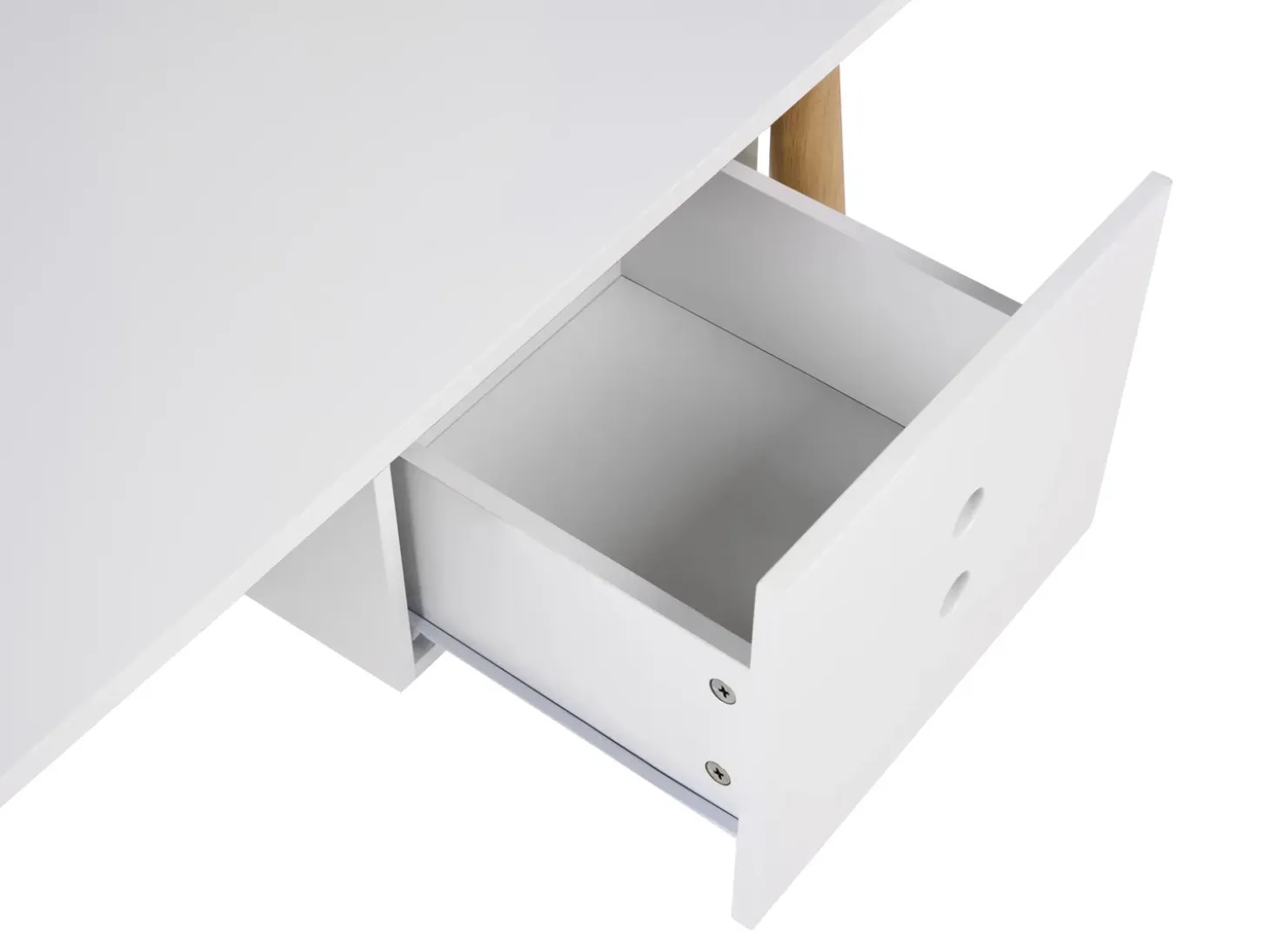 New Biurko FENESTRA Jasny brąz/ biały 120 cm 50 cm Dzieci Wszystkie Biurka|Biurka Domowe
