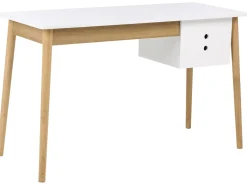 New Biurko FENESTRA Jasny brąz/ biały 120 cm 50 cm Dzieci Wszystkie Biurka|Biurka Domowe