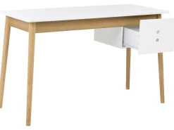New Biurko FENESTRA Jasny brąz/ biały 120 cm 50 cm Dzieci Wszystkie Biurka|Biurka Domowe