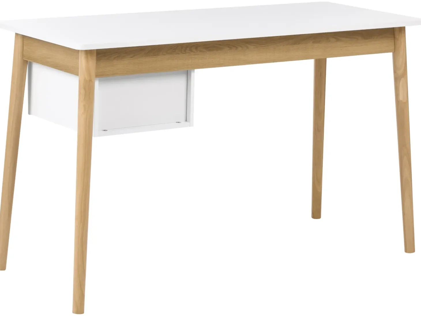 New Biurko FENESTRA Jasny brąz/ biały 120 cm 50 cm Dzieci Wszystkie Biurka|Biurka Domowe