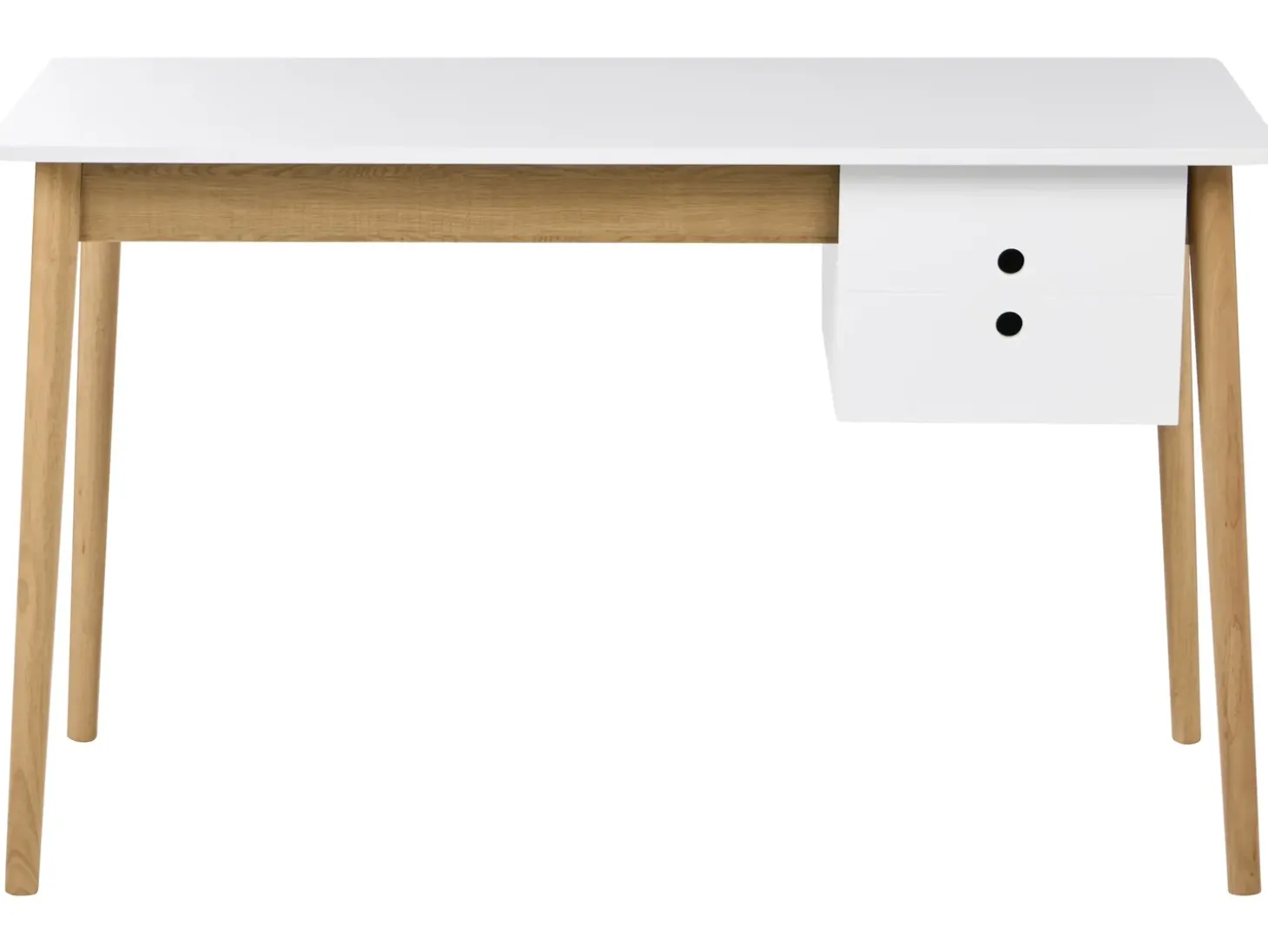 New Biurko FENESTRA Jasny brąz/ biały 120 cm 50 cm Dzieci Wszystkie Biurka|Biurka Domowe