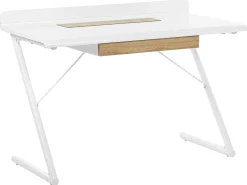 Discount Biurko FOCUS Biały 120 cm 60 cm z szufladami Dzieci Biurka Domowe|Biurka Dla Dzieci