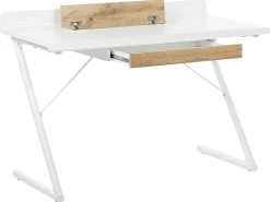 Discount Biurko FOCUS Biały 120 cm 60 cm z szufladami Dzieci Biurka Domowe|Biurka Dla Dzieci