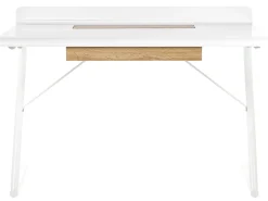 Discount Biurko FOCUS Biały 120 cm 60 cm z szufladami Dzieci Biurka Domowe|Biurka Dla Dzieci