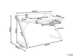 Discount Biurko FOCUS Biały 120 cm 60 cm z szufladami Dzieci Biurka Domowe|Biurka Dla Dzieci