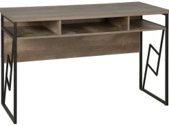 FORRES Brązowy/ czarny 120 cm 60 cm Dzieci Wszystkie Biurka|Biurka Domowe