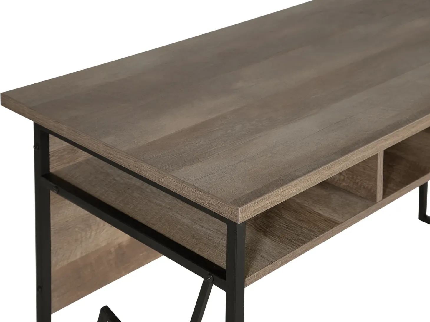FORRES Brązowy/ czarny 120 cm 60 cm Dzieci Wszystkie Biurka|Biurka Domowe