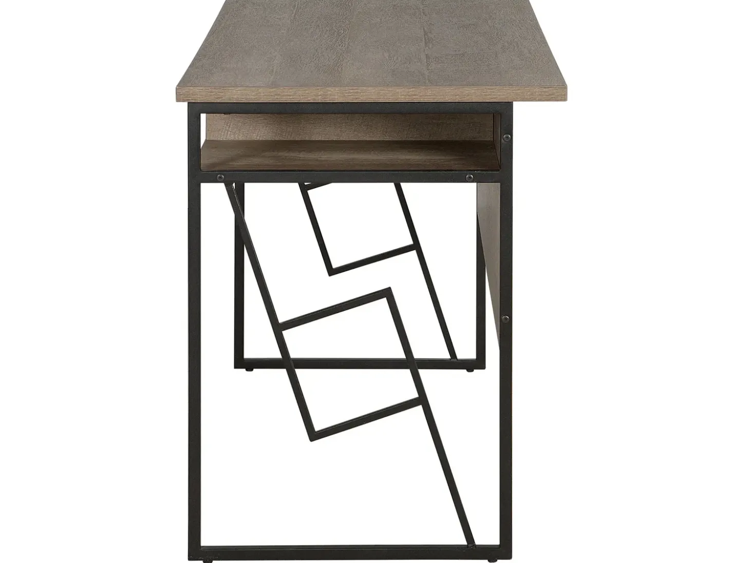 FORRES Brązowy/ czarny 120 cm 60 cm Dzieci Wszystkie Biurka|Biurka Domowe