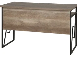 FORRES Brązowy/ czarny 120 cm 60 cm Dzieci Wszystkie Biurka|Biurka Domowe