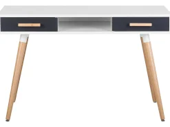 Biurko FRISCO Szary 120 cm 45 cm z szufladami Dzieci Biurka Domowe|Biurka Dla Dzieci