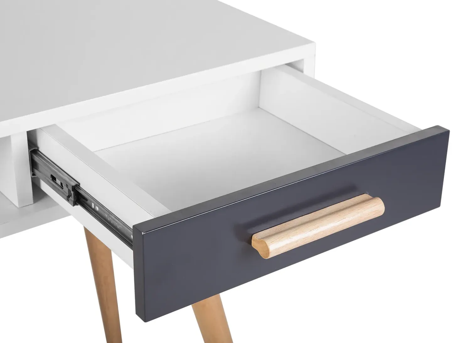 Biurko FRISCO Szary 120 cm 45 cm z szufladami Dzieci Biurka Domowe|Biurka Dla Dzieci