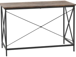 Biurko FUTON Ciemnobrązowy 115 cm 60 cm Dzieci Wszystkie Biurka|Biurka Domowe