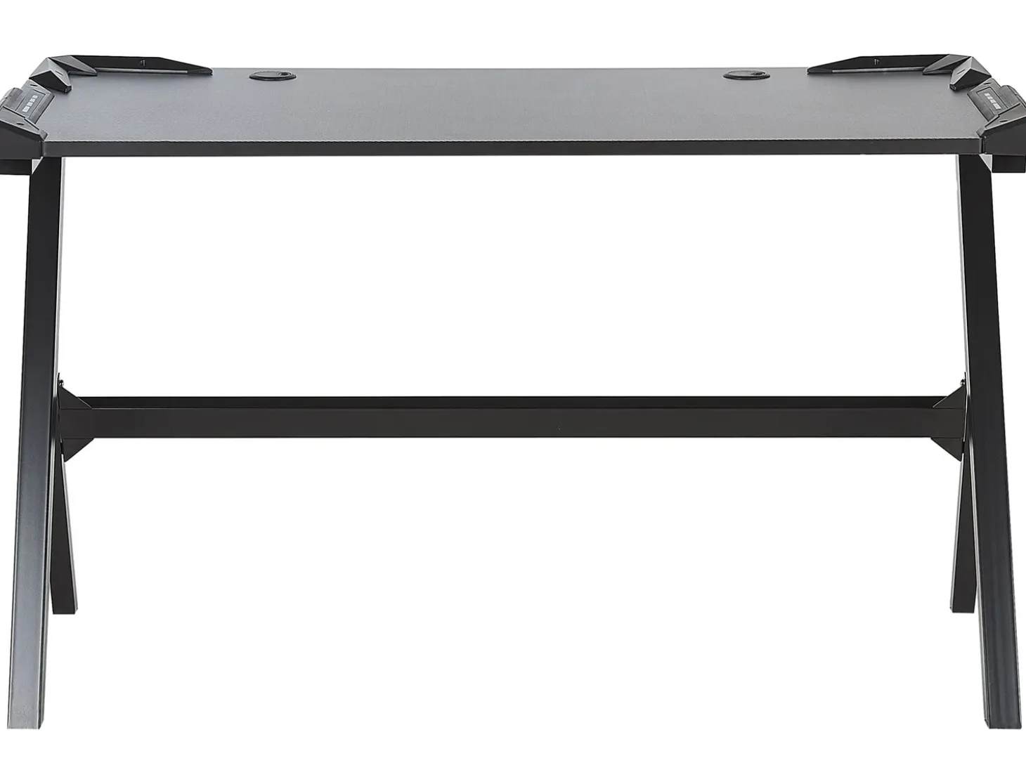 Clearance Biurko gamingowe DANVERS 120 cm 60 cm RGB LED Dzieci Biurka Gamingowe|Biurka Domowe