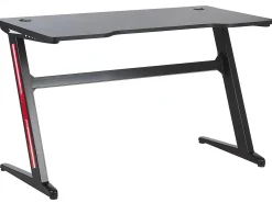 Hot Biurko gamingowe DARFUR 120 cm 60 cm RGB LED Dzieci Biurka Gamingowe|Biurka Domowe