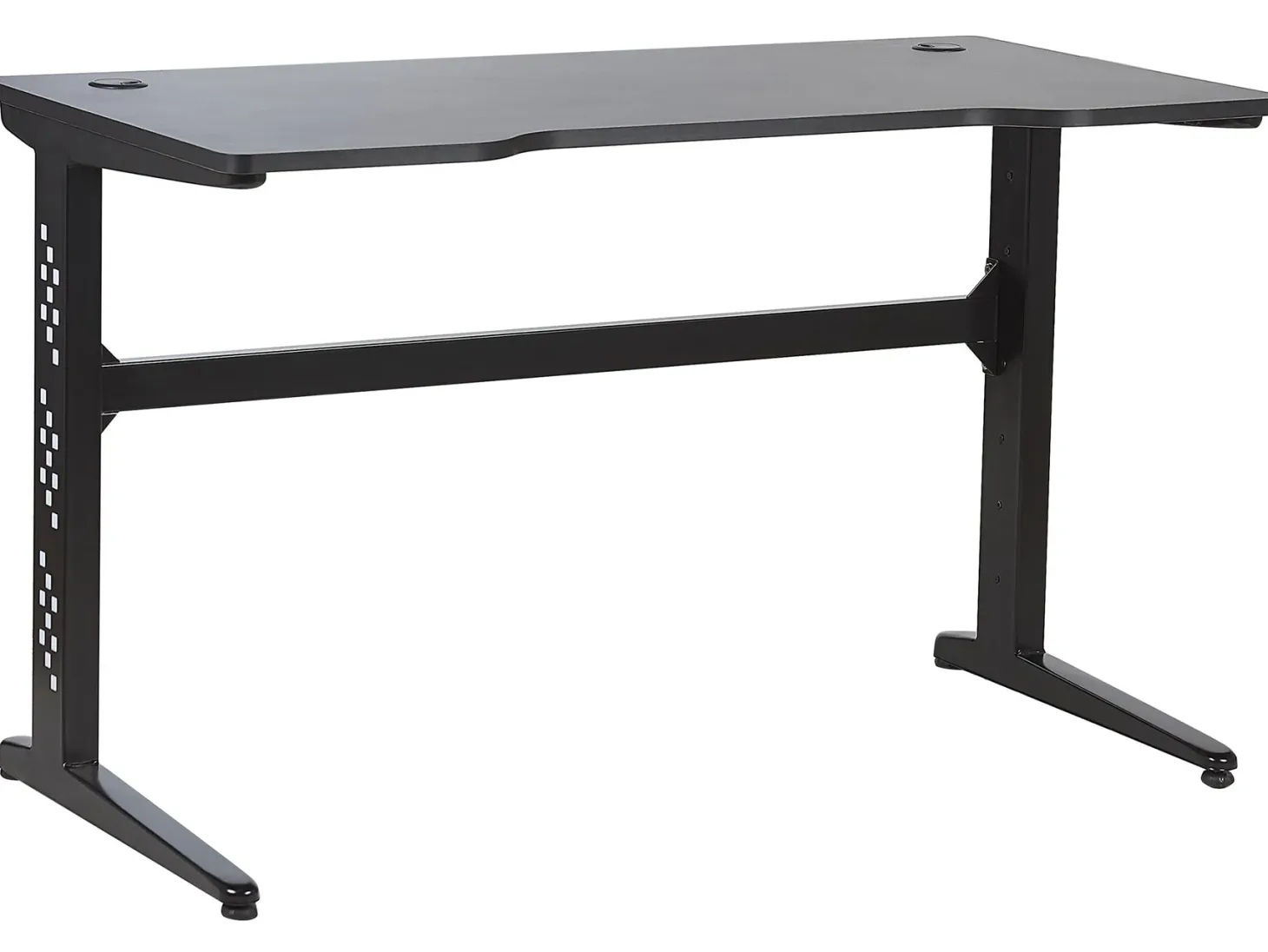 Biurko gamingowe DEXTER Czarny 120 cm 60 cm RGB LED