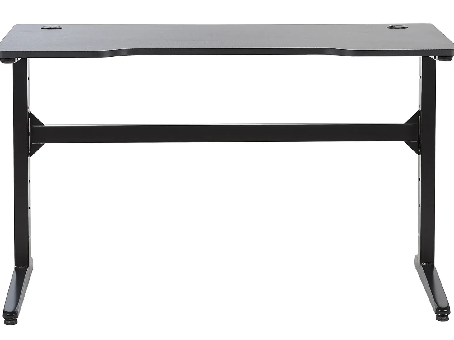 Biurko gamingowe DEXTER Czarny 120 cm 60 cm RGB LED