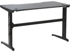 Biurko gamingowe DEXTER Czarny 120 cm 60 cm RGB LED