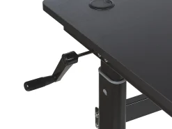 Hot Biurko gamingowe regulowane manualnie DURBIN 120 cm 60 cm RGB LED Dzieci Wszystkie Biurka|Biurka Gamingowe