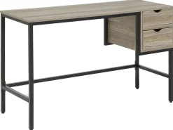 Outlet Biurko GRANT Jasnobrązowy 120 cm 48 cm z szufladami Dzieci Wszystkie Biurka|Biurka Domowe