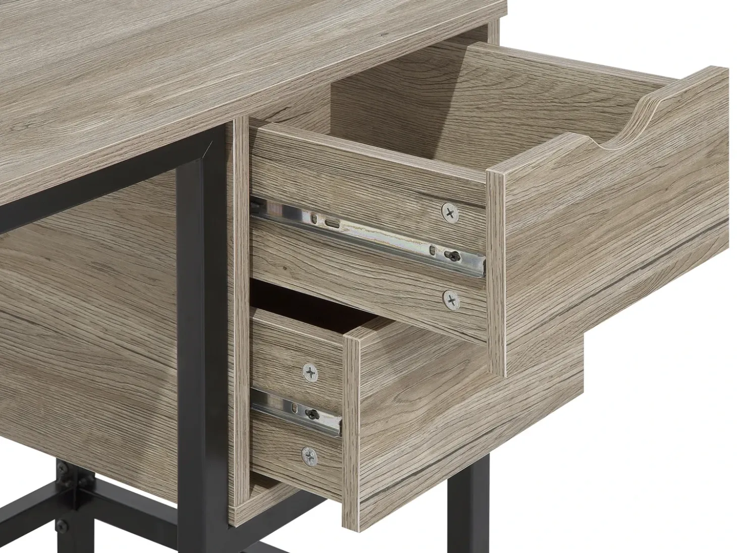 Outlet Biurko GRANT Jasnobrązowy 120 cm 48 cm z szufladami Dzieci Wszystkie Biurka|Biurka Domowe