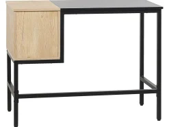 Best Biurko HARPER Czarny 100 cm 48 cm z szufladami Dzieci Wszystkie Biurka|Biurka Domowe