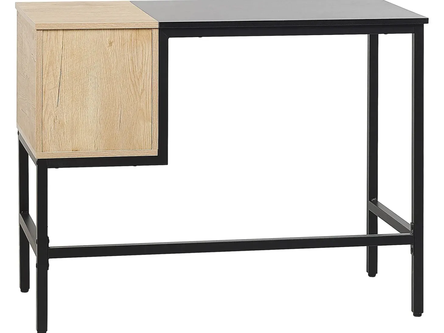 Best Biurko HARPER Czarny 100 cm 48 cm z szufladami Dzieci Wszystkie Biurka|Biurka Domowe