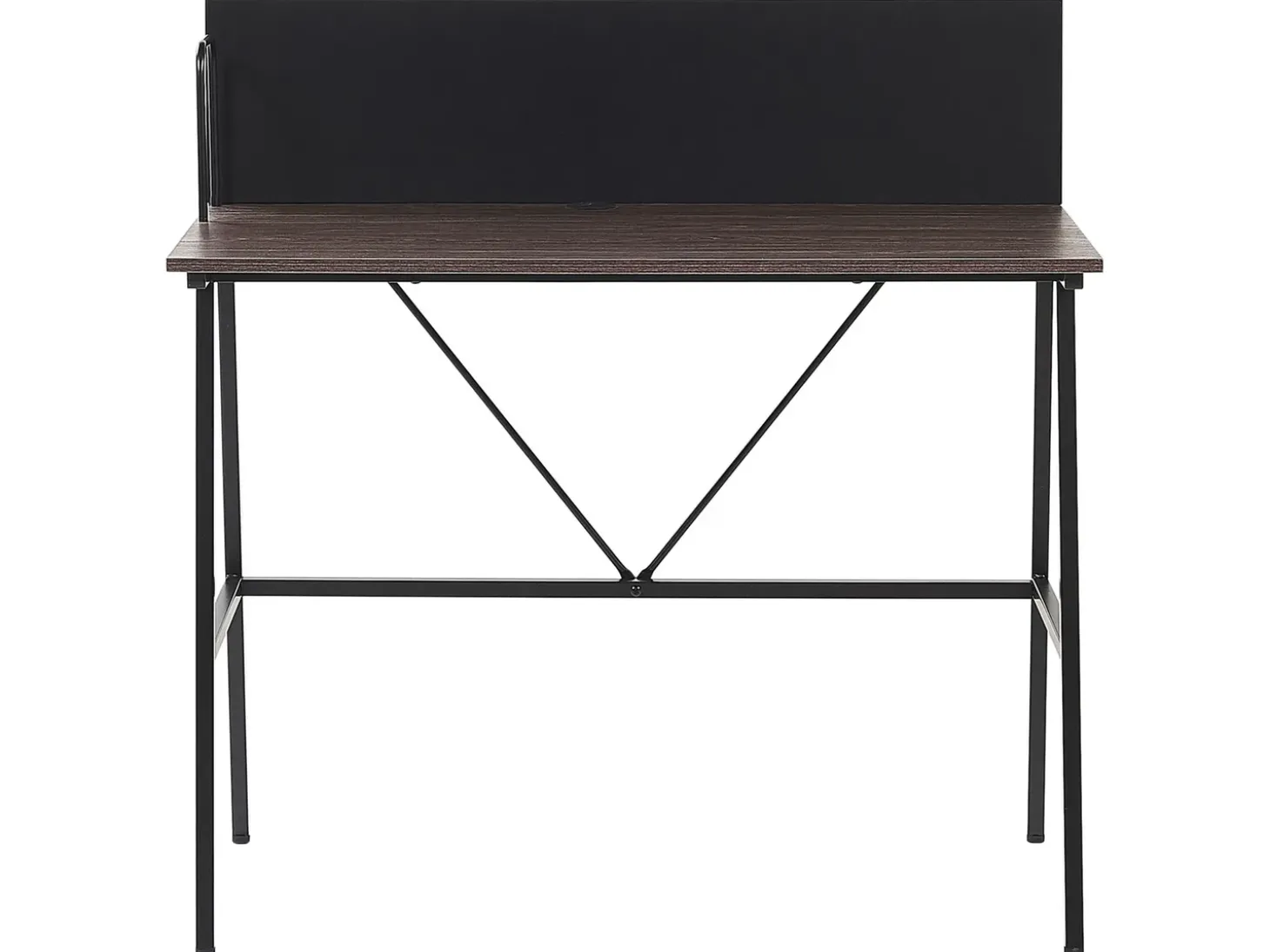 Clearance Biurko HASTINGS Brązowy/ czarny 100 cm 52 cm Dzieci Wszystkie Biurka|Biurka Domowe