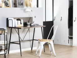 Clearance Biurko HASTINGS Brązowy/ czarny 100 cm 52 cm Dzieci Wszystkie Biurka|Biurka Domowe