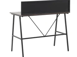 Clearance Biurko HASTINGS Brązowy/ czarny 100 cm 52 cm Dzieci Wszystkie Biurka|Biurka Domowe
