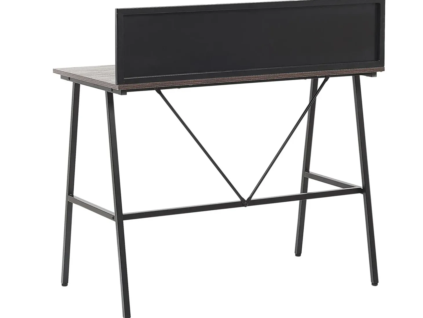 Clearance Biurko HASTINGS Brązowy/ czarny 100 cm 52 cm Dzieci Wszystkie Biurka|Biurka Domowe