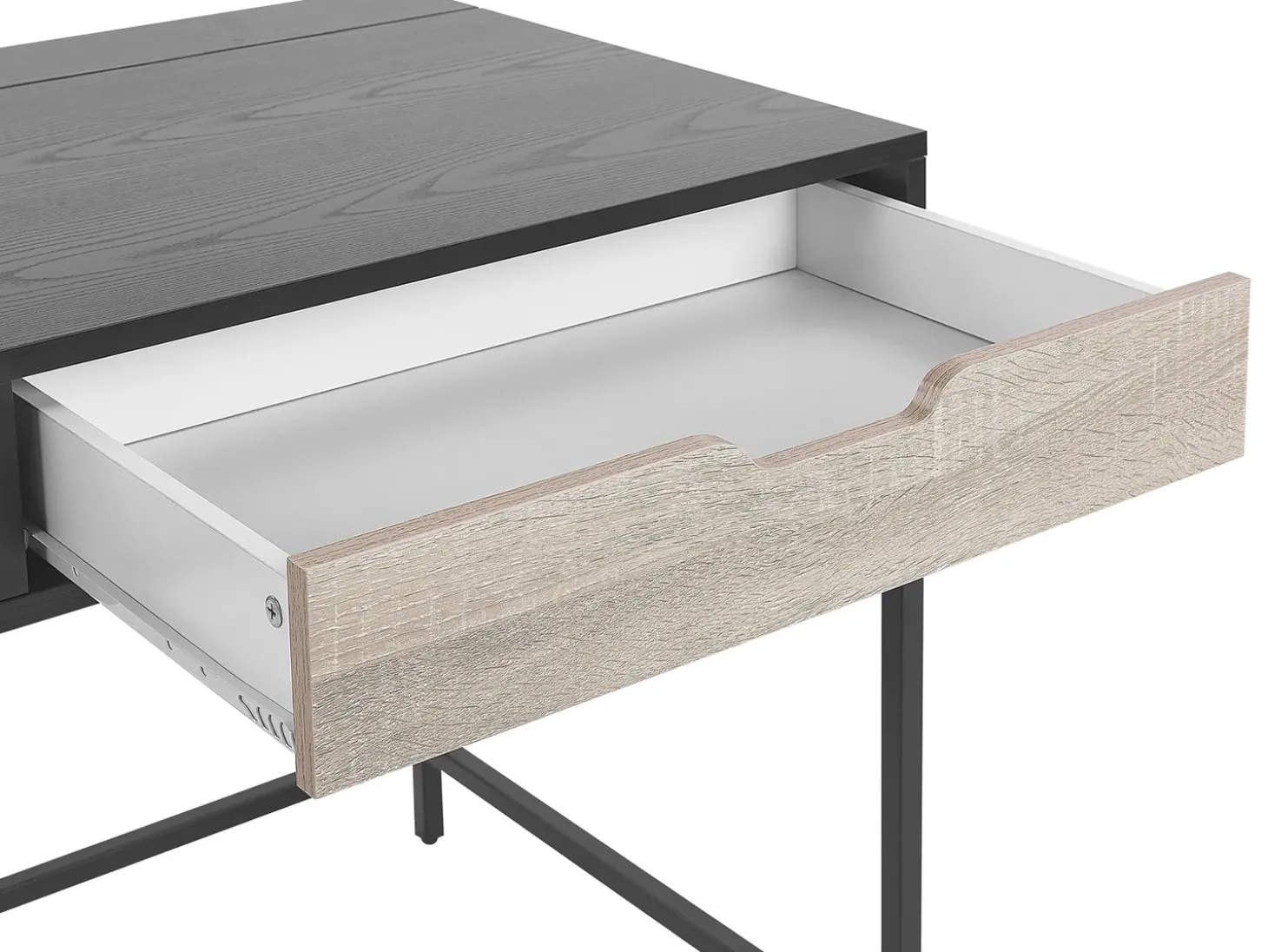 Best Biurko JENA Czarny 120 cm 60 cm z szufladami Dzieci Wszystkie Biurka|Biurka Domowe
