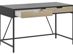 Best Biurko JENA Czarny 120 cm 60 cm z szufladami Dzieci Wszystkie Biurka|Biurka Domowe
