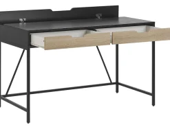 Best Biurko JENA Czarny 120 cm 60 cm z szufladami Dzieci Wszystkie Biurka|Biurka Domowe