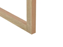 Sale Biurko JOHNSON Brązowy/ biały 112 cm 50 cm ze schowkiem Dzieci Biurka Domowe|Biurka Dla Dzieci