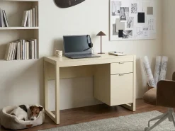Outlet Biurko JOHNSON Jasno 112 cm 50 cm Dzieci Wszystkie Biurka|Biurka Domowe