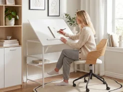Discount Biurko kreślarskie z regulowanym blatem ORAN 140 cm 60 cm Dzieci Wszystkie Biurka|Biurka Domowe