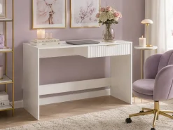 Discount Biurko LUTETIA Biały 120 cm 60 cm Dzieci Wszystkie Biurka|Biurka Domowe