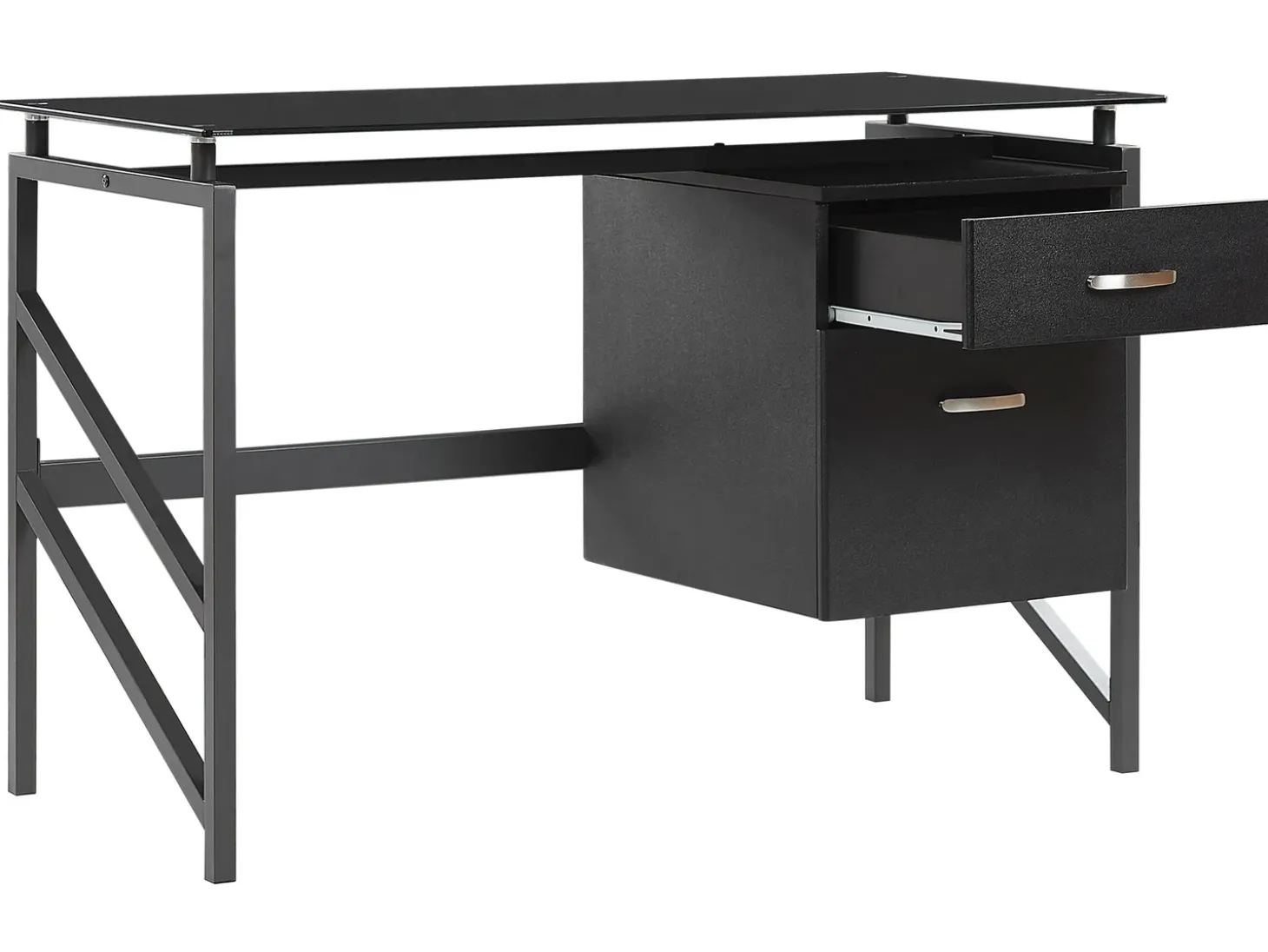 Biurko MORITON 117 cm 57 cm ze schowkiem Dzieci Wszystkie Biurka|Biurka Domowe