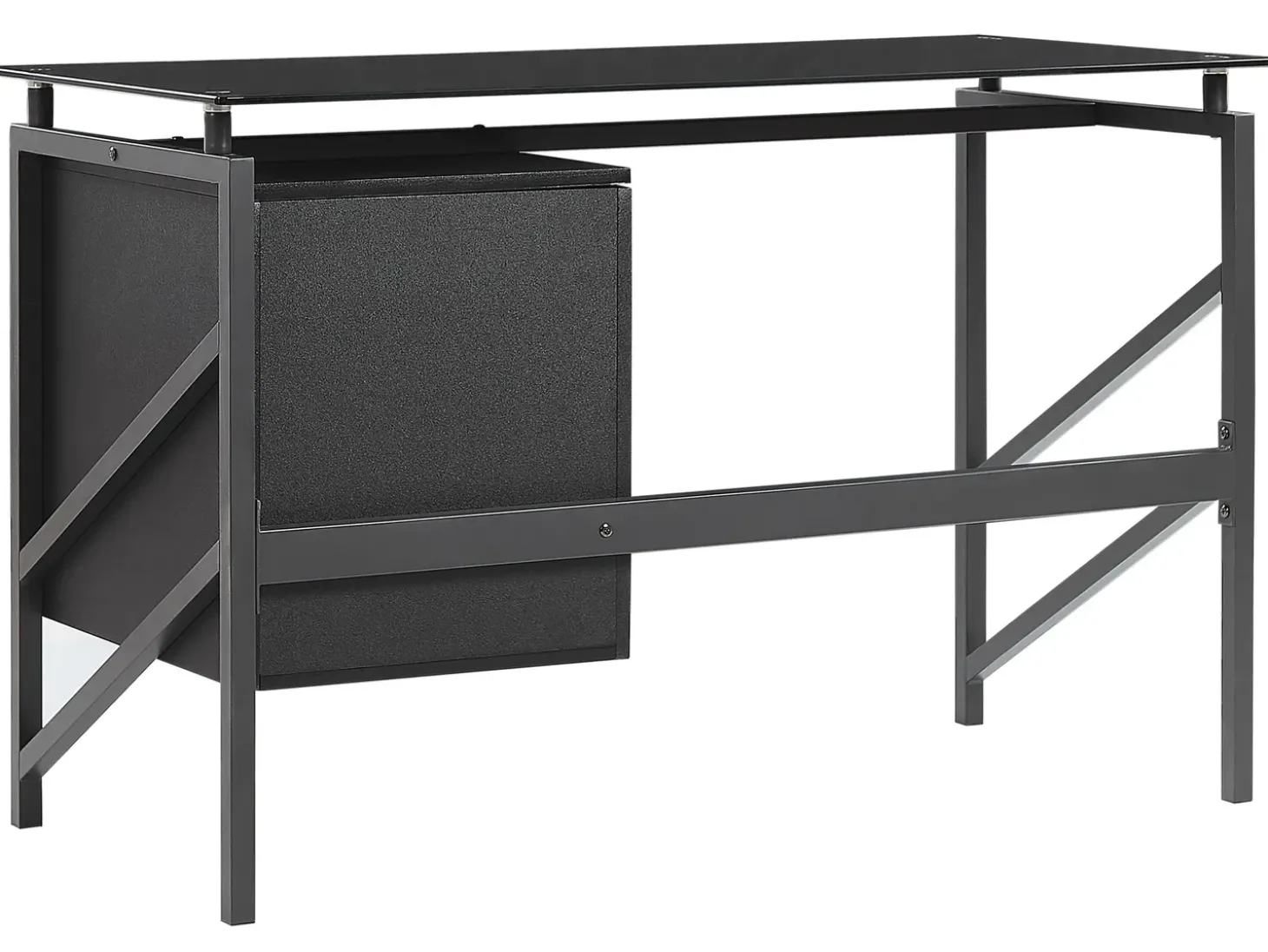 Biurko MORITON 117 cm 57 cm ze schowkiem Dzieci Wszystkie Biurka|Biurka Domowe