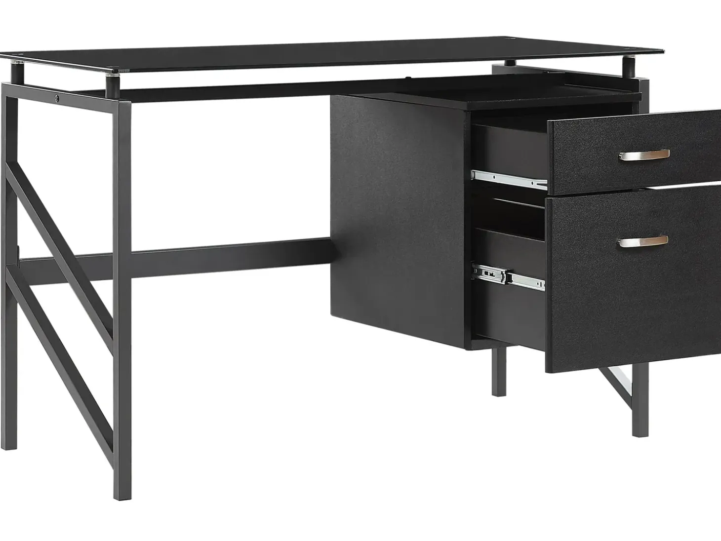 Biurko MORITON 117 cm 57 cm ze schowkiem Dzieci Wszystkie Biurka|Biurka Domowe