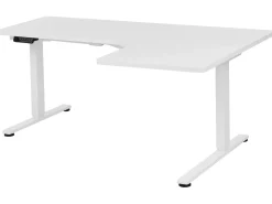 Clearance Biurko narożne regulowane elektrycznie DESTINES 160 cm 109 cm Wszystkie Biurka|Biurka Z Regulacją Wysokości