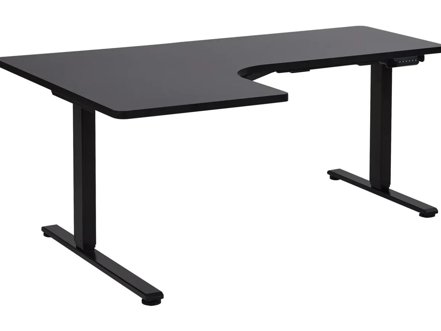 Sale Biurko narożne regulowane elektrycznie DESTINES 160 cm 109 cm Wszystkie Biurka|Biurka Z Regulacją Wysokości