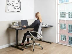 Online Biurko narożne regulowane elektrycznie DESTINES 160 cm 109 cm Wszystkie Biurka|Biurka Z Regulacją Wysokości