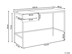 Clearance Biurko OCATE Biały 120 cm 60 cm Dzieci Wszystkie Biurka|Biurka Domowe