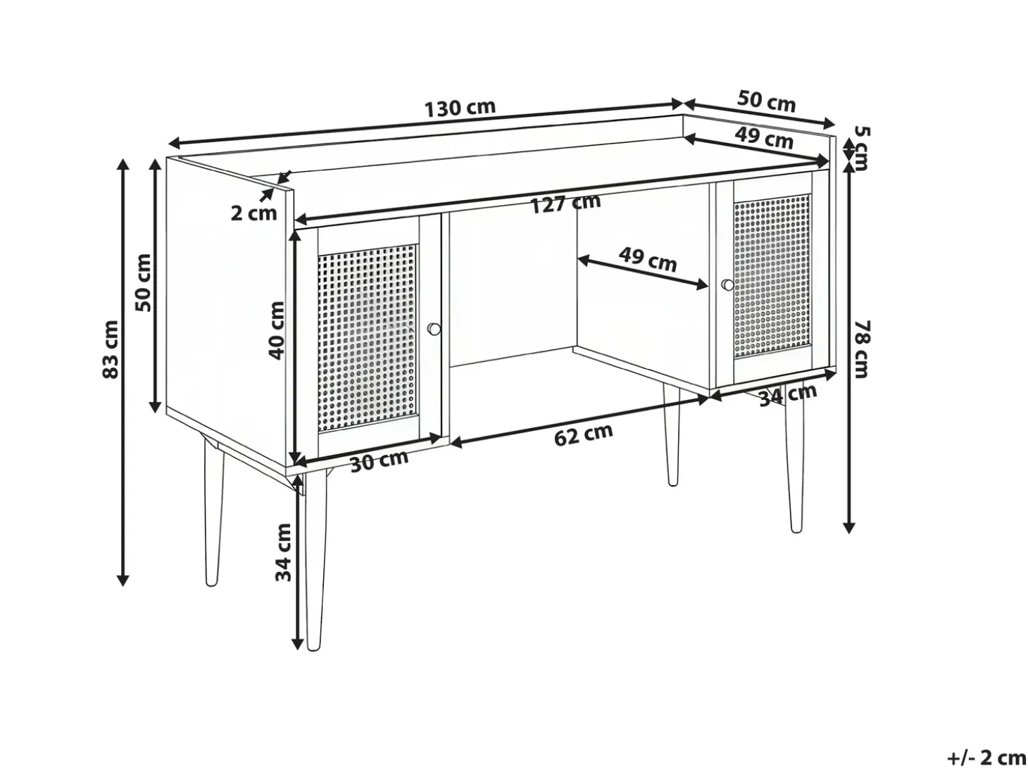 Outlet Biurko RATANA Jasno 130 cm 50 cm Dzieci Wszystkie Biurka|Biurka Domowe