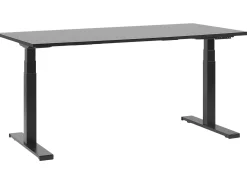 Biurko regulowane elektrycznie DESTIN II Czarny 160 cm 72 cm