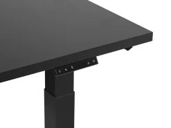 Biurko regulowane elektrycznie DESTIN II Czarny 160 cm 72 cm