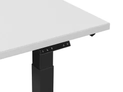 Hot Biurko regulowane elektrycznie DESTIN II Szary/ czarny 130 cm 72 cm Wszystkie Biurka|Biurka Z Regulacją Wysokości
