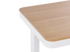 Sale Biurko regulowane elektrycznie KENLY Brązowy/ biały 120 cm 60 cm Z portem USB Wszystkie Biurka|Biurka Z Regulacją Wysokości